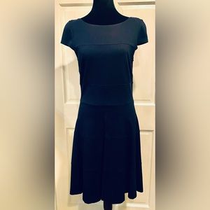 Banana Republic Navy Knit Ballerina Dress